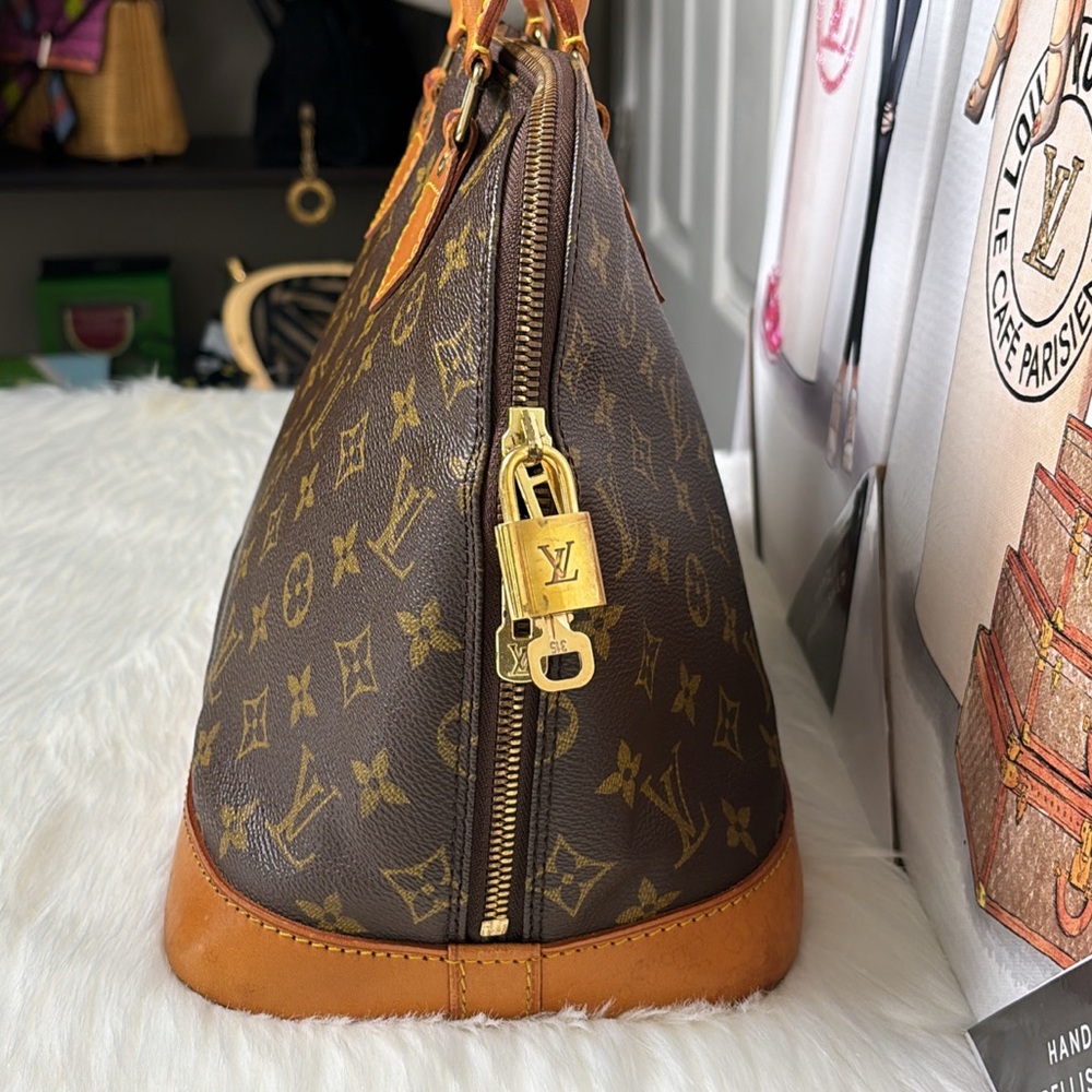 💃Authentic Louis Vuitton Alma Satchel Handbag Monogram VI0963 - Picture 3 of 15